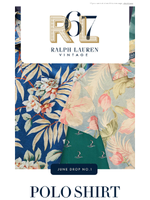 Ralph Lauren - June Vintage Drops