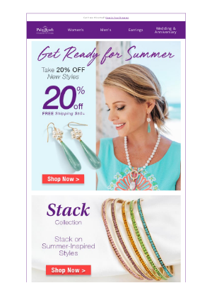 PalmBeach Jewelry - Take 20% OFF - For Your Eyes Only