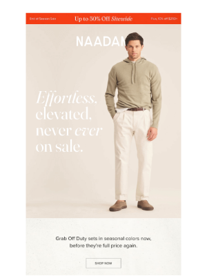 Naadam - Now on sale: Off Duty Cashmere