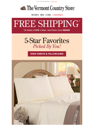 Vermont Country Store - 5-Star favorites for you!