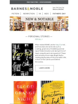 Barnes & Noble, INC - Drop *everything* and get these new books