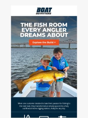 Boat Outfitters - See How This Angler Built the Ultimate At-Home Rigging Station