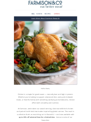 Up to 25% Off Our Most Flavourful Chicken Cuts