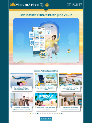 Vietnam Airlines - [ADV] Lotusmiles Special Offers & News June 2025!