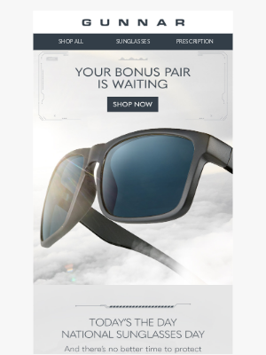 GUNNAR Optiks - Buy 1, Get Intercept Sun Free. That Simple.