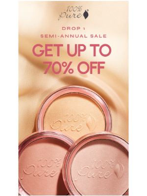 100% PURE - Your Routine Deserves This Deal 💸