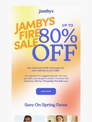 Jambys - 🔥 Save 35-80%: The Sale Continues! 🔥