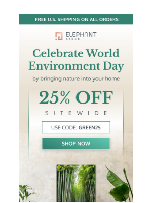 ElephantStock - How will you honor World Environment Day this year?