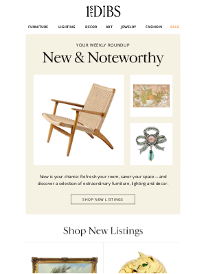 1stdibs - New & notable: Furniture