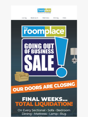 The RoomPlace - ⏰Your Last Chance to Furnish Every Room at 50-85% Off!