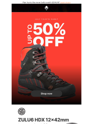 goHUNT - In Case You Missed It: 4th of July Savings Are On