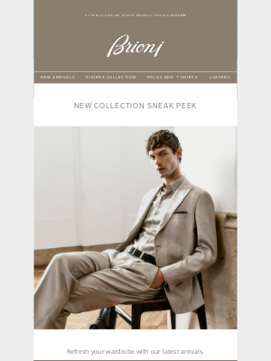 Brioni - New collection sneak peek