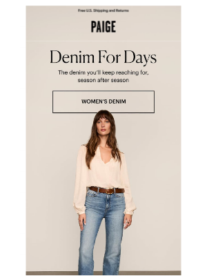 PAIGE - New Denim Arrivals