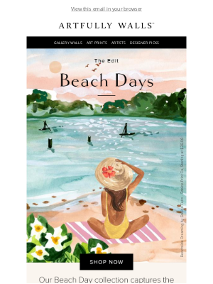 Artfully Walls - Beach Days