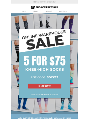 PRO Compression - Online Warehouse Sale is LIVE ⚡️