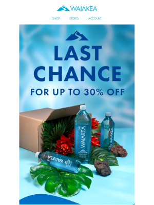 Waiakea Hawaiian Volcanic Water - LAST CHANCE FOR PRIME DAY DEALS 📦