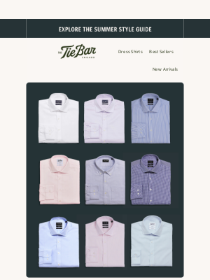 The Tie Bar - Your New Favorite Shirt (Just Ask the 5-Star Reviews)