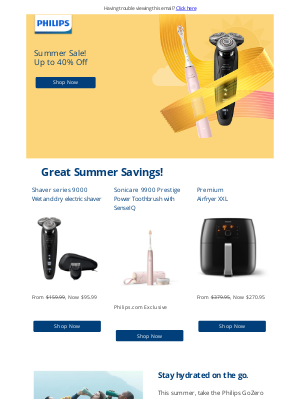 Philips - ☀️ Summer Sale: Save Up to 40%