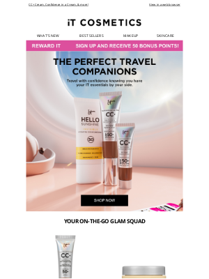 IT Cosmetics - Your Travel Glam Essentials ✨
