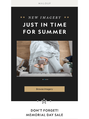 Malouf - Fresh New Imagery for Summer
