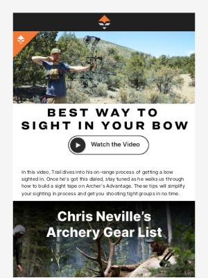 goHUNT - Do you have the right gear for an archery elk hunt?