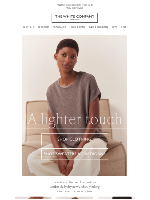 The White Company - New in: the knits to wear now