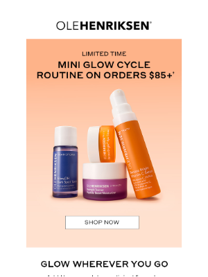 Ole Henriksen - Ends tonight—4-piece gift on $85+ ⏲️