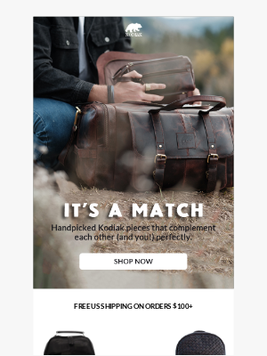 Kodiak Leather Co. - You'll LOVE these leather sets, Kodiak Family! 😍