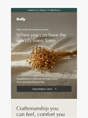 Buffy - Why settle for ordinary sheets...