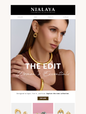 Nialaya Jewelry - New Looks for Her, Just Landed