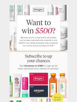 Briogeo Hair Care - Subscribe to win $500 🎉