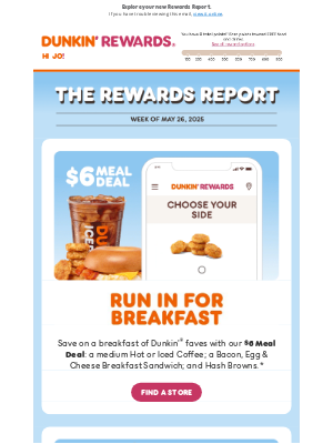 Dunkin' Donuts - Joaquin, get a sneak peek at this week! 😉