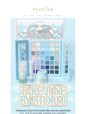 P. Louise Cosmetics - Franklin, dive into the new Budget Box ☁️