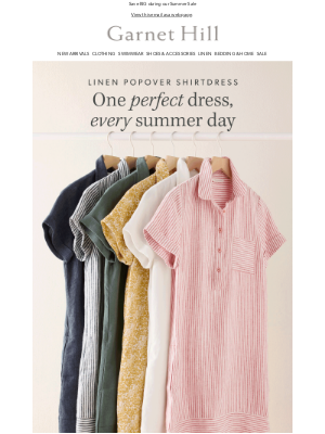Garnet Hill - The linen dress everyone needs