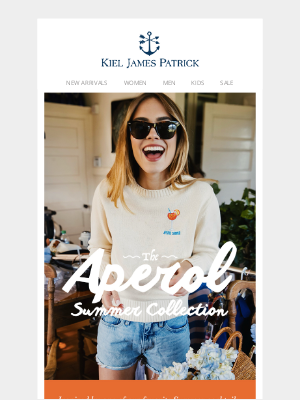 Kiel James Patrick - The Aperol Summer Mini Collection