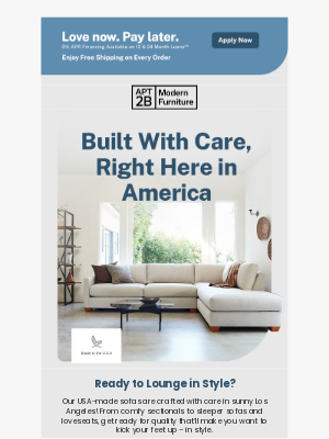 Apt2B - Proudly Crafted in LA with Precision and Care