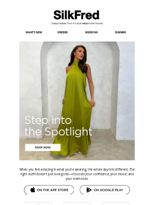 SilkFred (United Kingdom) - Stunning occasion wear 🥂 ✨