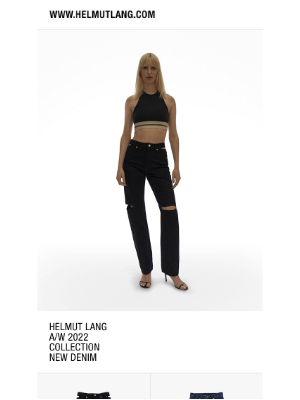 HELMUT LANG - Discover Our New Denim