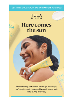 TULA - Sun’s out—are you covered? 😎