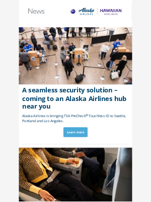 Alaska Airlines - Next-Level Flying🛫: New 737 Enhancements & Digital Identity Technology