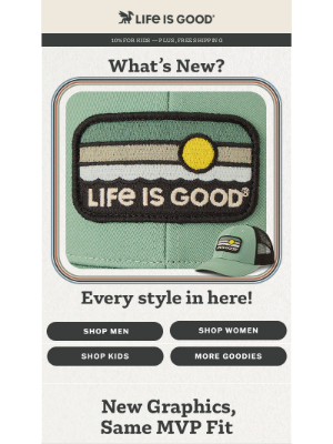 Life Is Good Inc - New Tees. New Hats. New Art.
