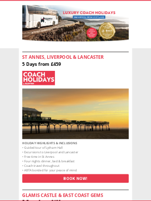 Glenton Holidays - Your next UK break awaits... 🚍😍