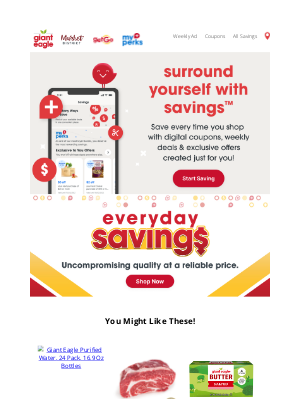 Giant Eagle - Unlock More Ways to Surround Yourself With Savings™