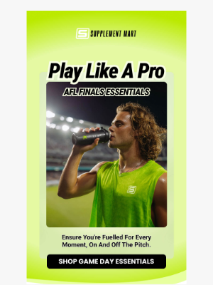 Supplement Mart (Australia) - AFL Finals Ready: Fuel Your Game Day!