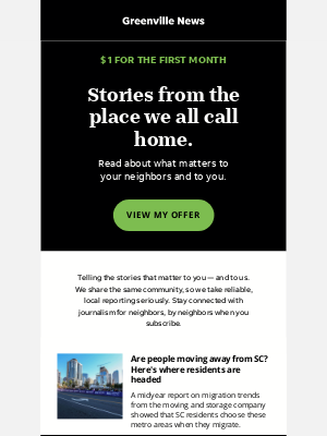 The Greenville News - Read the stories about our community.