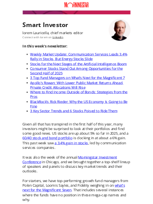 Morningstar - Stocks for the Next Stages of the Artificial Intelligence Boom