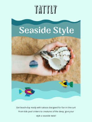 Tattly - Just Beachy! ⛱️
