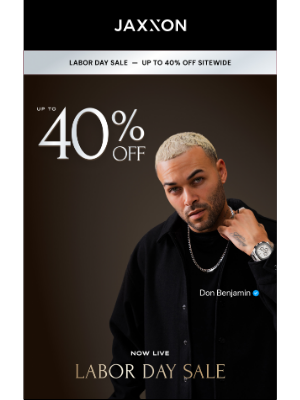 JAXXON - Up to 40% Off Trending Styles 🧨