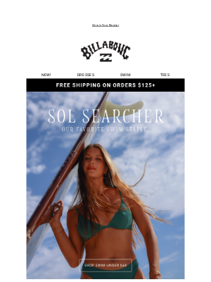 Billabong - Our bikini collection staples 👙