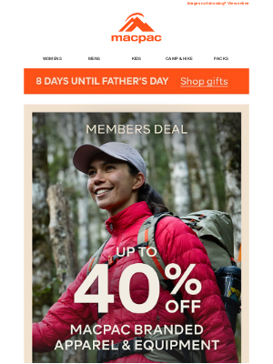Macpac (Australia) - It's Time To Explore